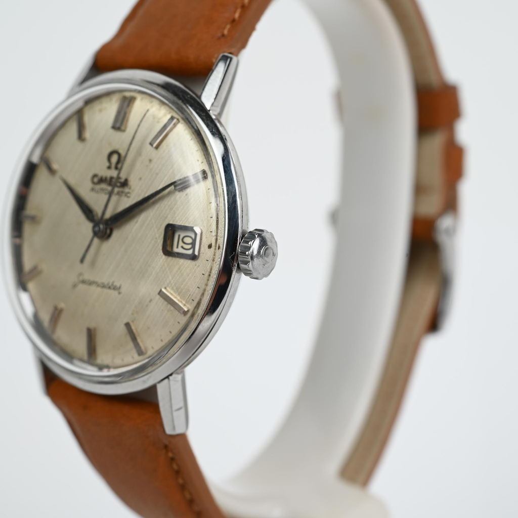 Omega-Seamaster-Linen-Dial-166020