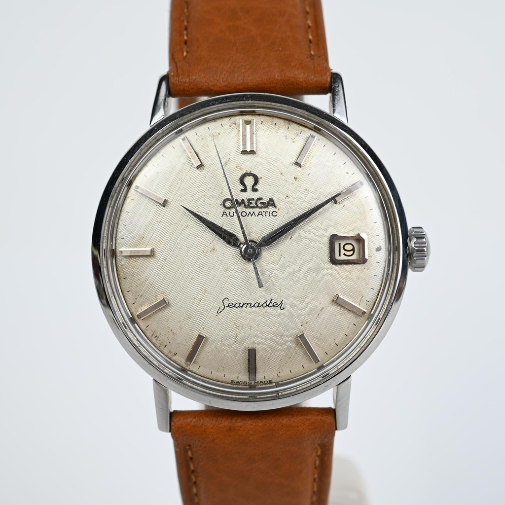 Omega-Seamaster-Linen-Dial-166020