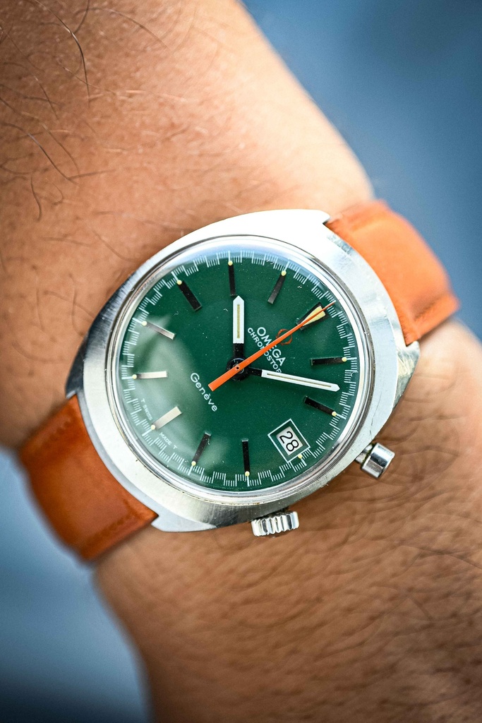 Omega Pilot verte