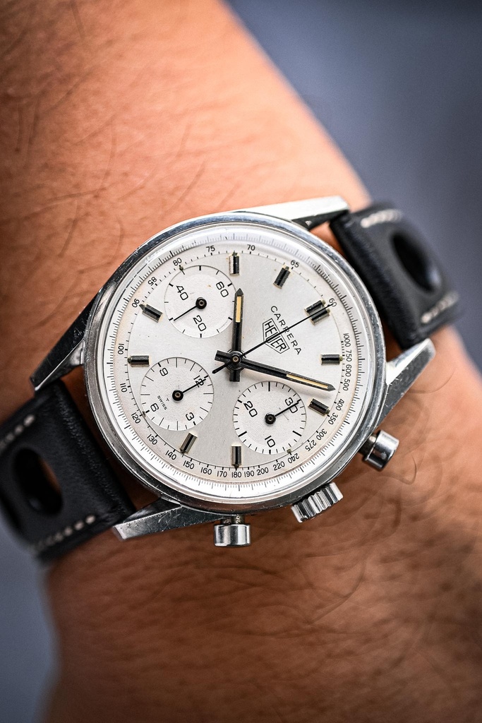 Heuer Carrera 12-2447S Valjoux 72