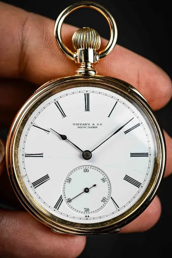 Tiffany &amp; Co New York Pocket Watch 18ct