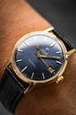 Omega Genève Blue Dial 18k 166070