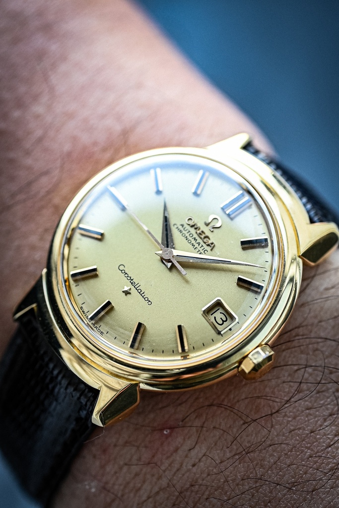 Omega Constellation Grand Luxe 18k 14398