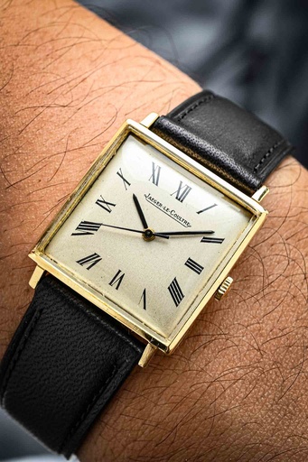 [1604] Jaeger LeCoultre Square 18K