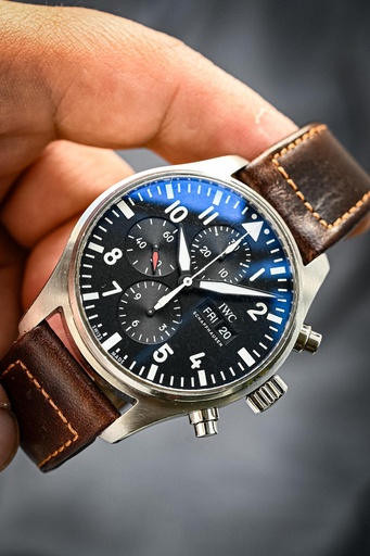 [1632] IWC Pilot Chronograph