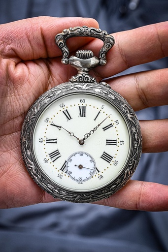 [1691] Pocket Watch Big Size