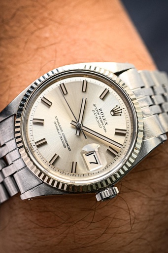 [1715] Rolex Datejust 1601 Wide Boy Dial